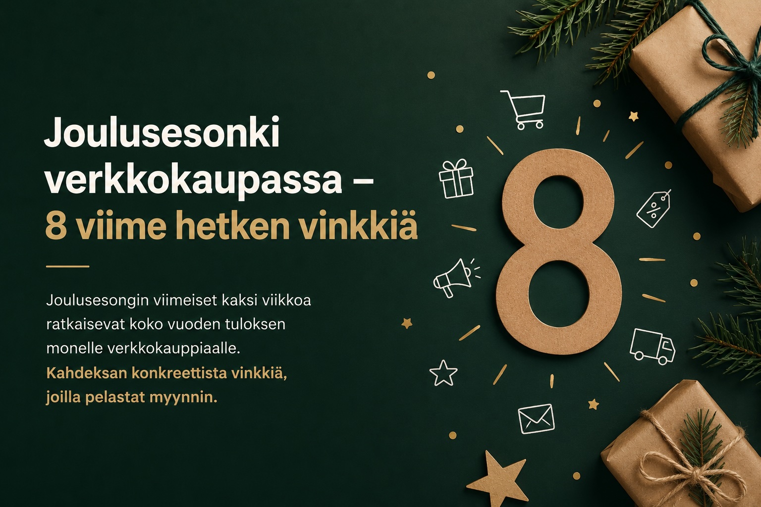 Joulusesonki verkkokaupassa