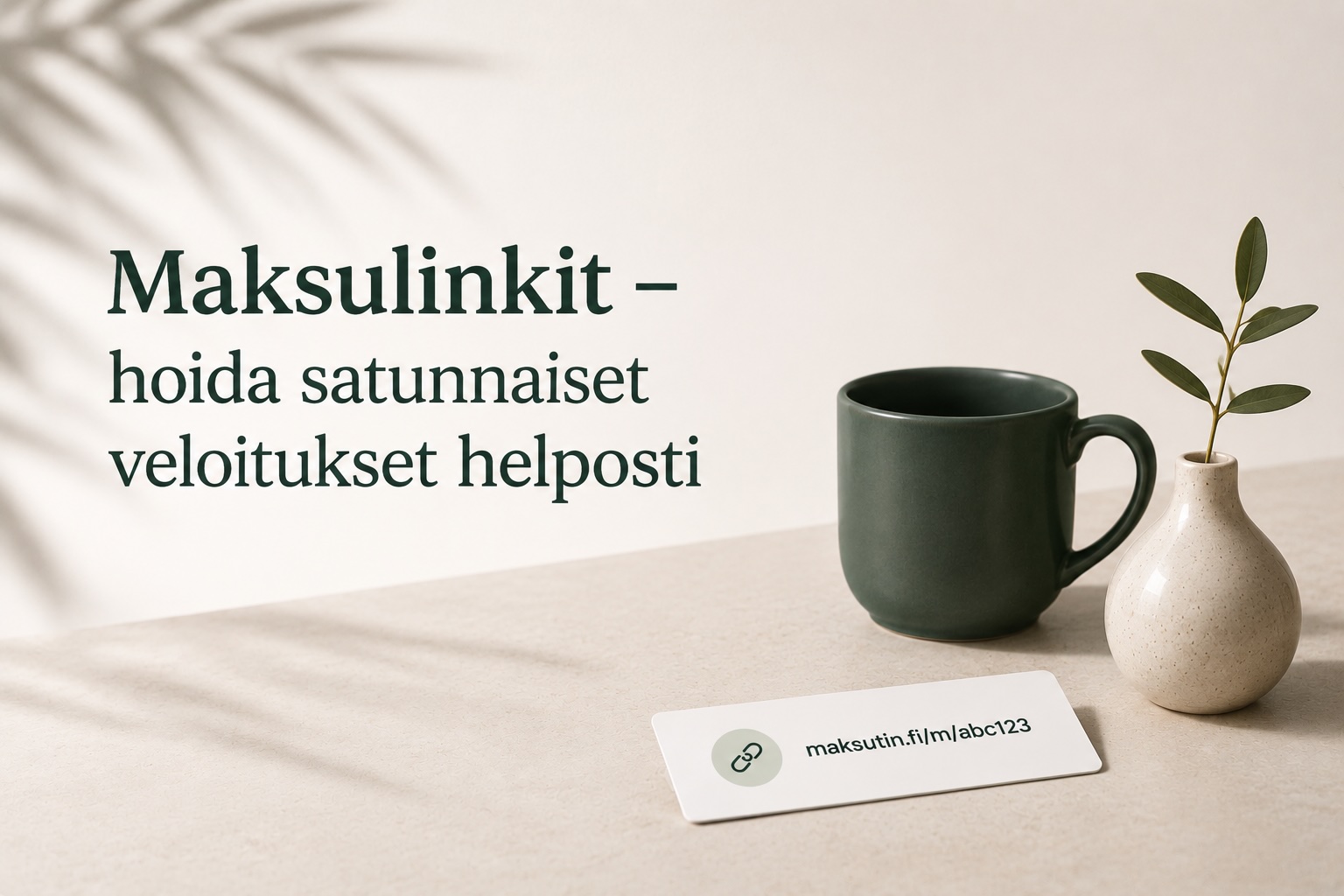 Maksulinkit – hoida satunnaiset veloitukset helposti