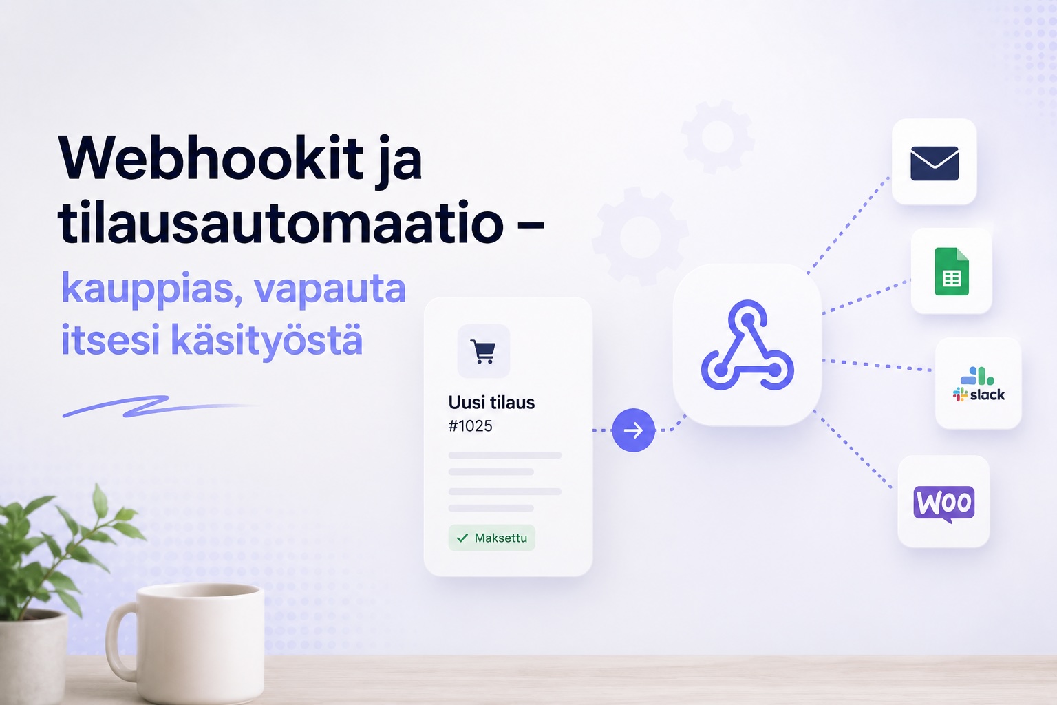 Webhookit ja tilausautomaatio